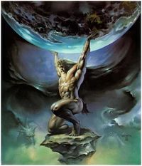 Atlas holding Earth meme template — Templates meme