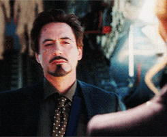Robert Downey Jr Stares — Reaction meme
