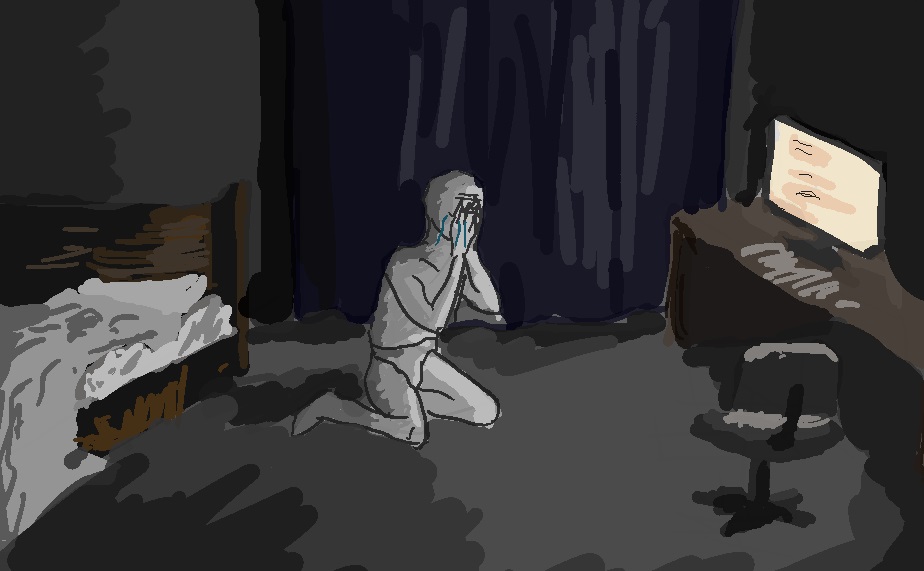 Wojak depressed room — Wojak meme
