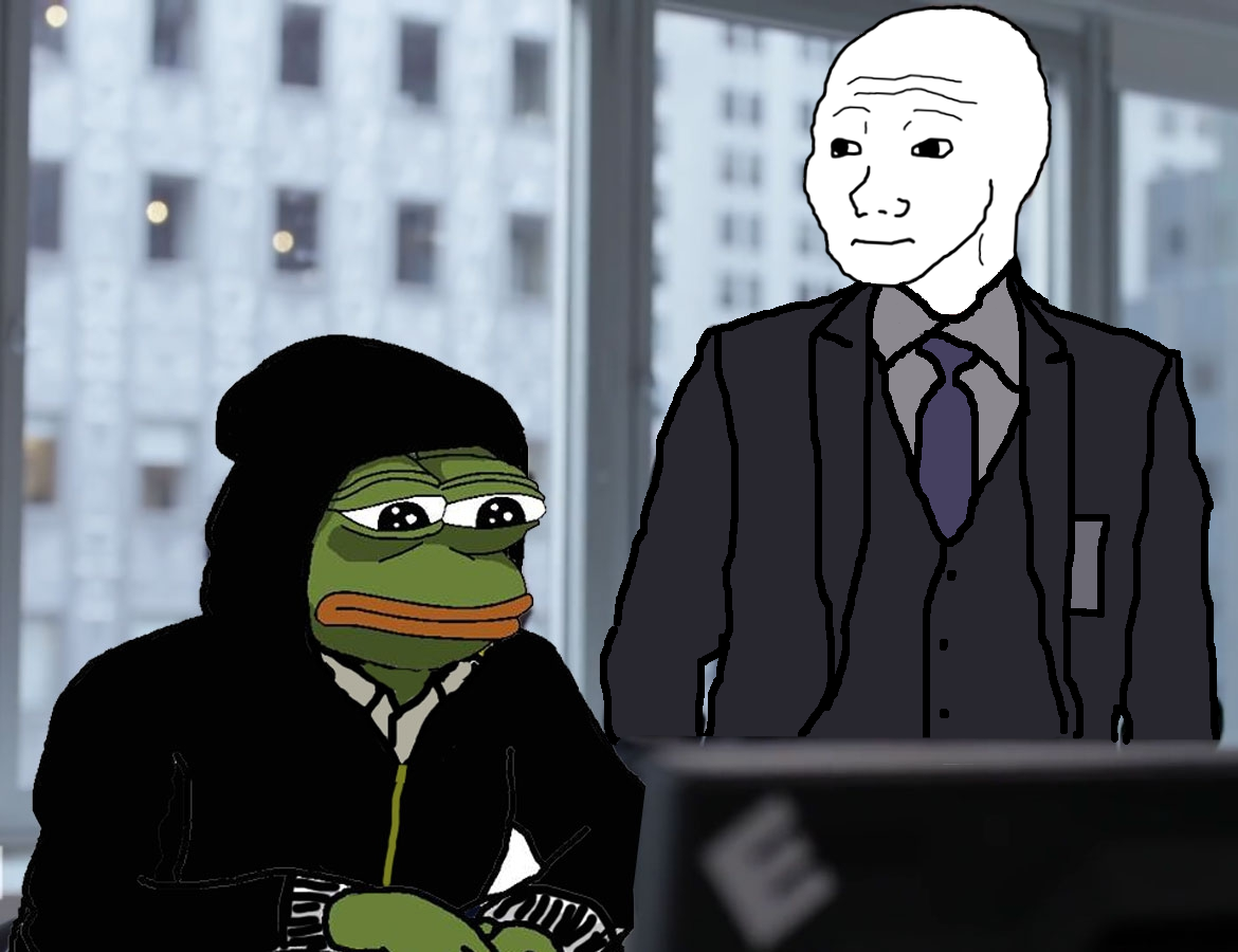 Pepe wojak mr robot — Pepe meme
