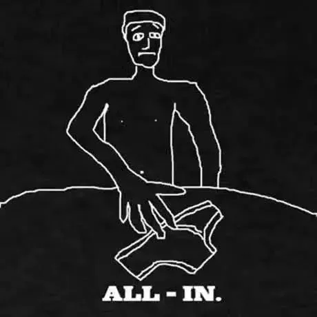 ALL IN — Reaction meme