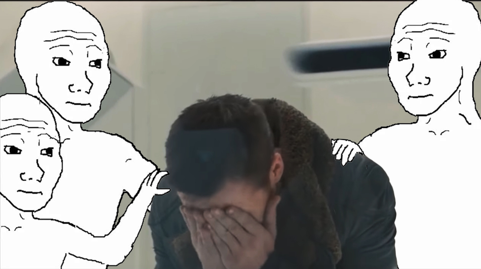 Wojaks comfort bladerunner — Wojak meme