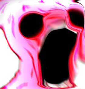 Pink wojak black eyes mouth — Wojak meme