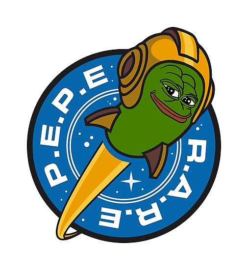 Pepe rare rocket patch — Pepe meme