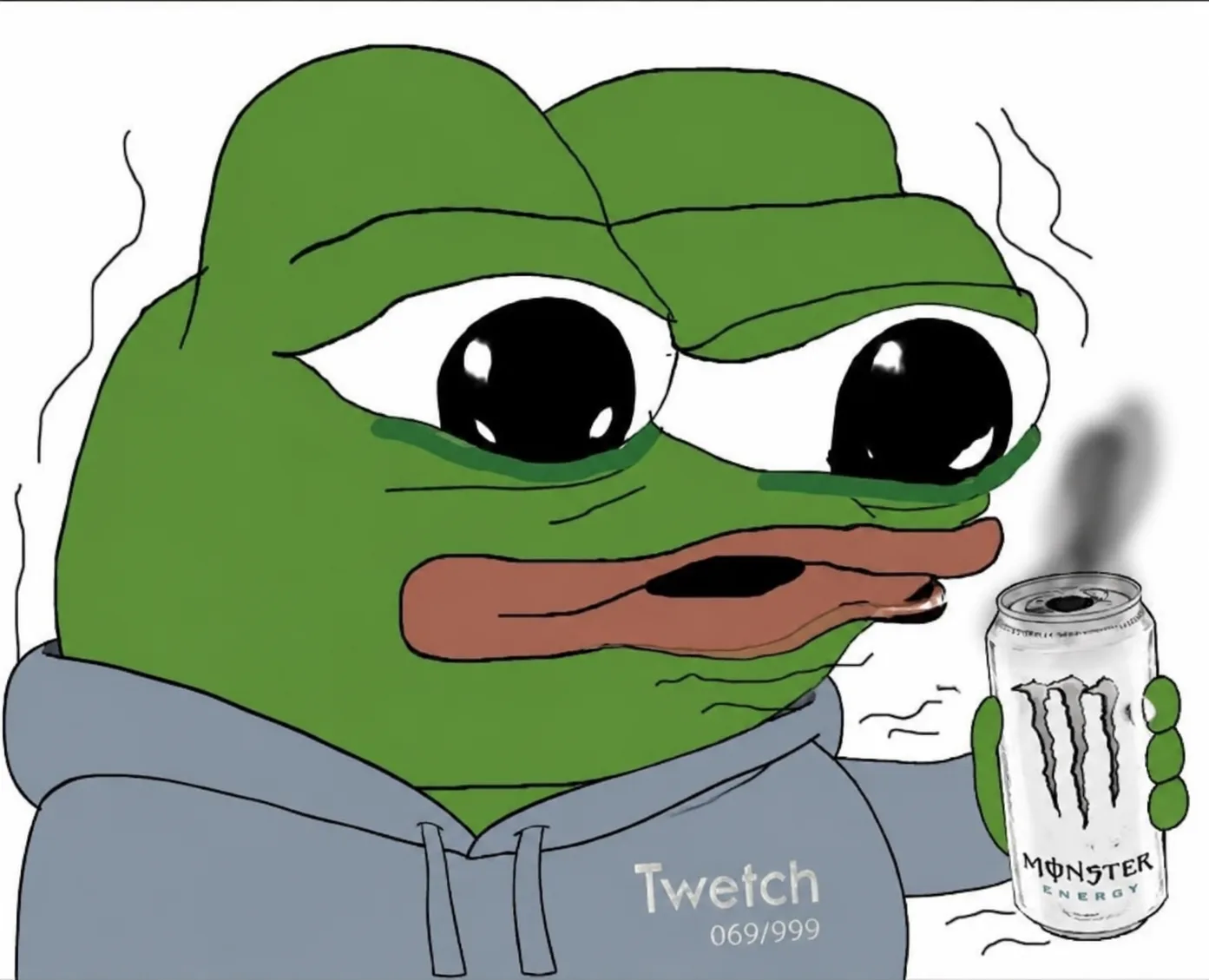 Apu white monster — Twetch meme