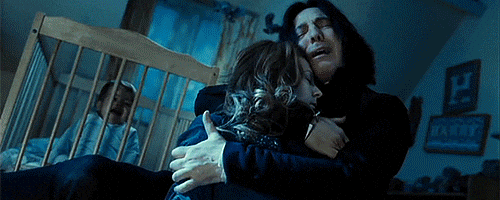 Snape Crying — Reaction meme