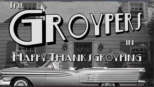 Thanksgiving title card Groyper sticker — Sticker Packs meme