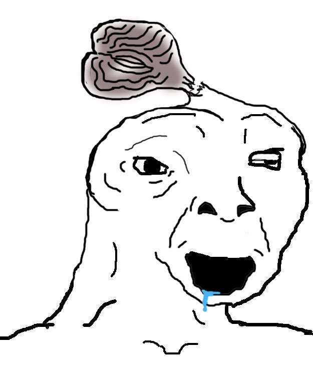 Brainlet porkchop — Brainlet meme