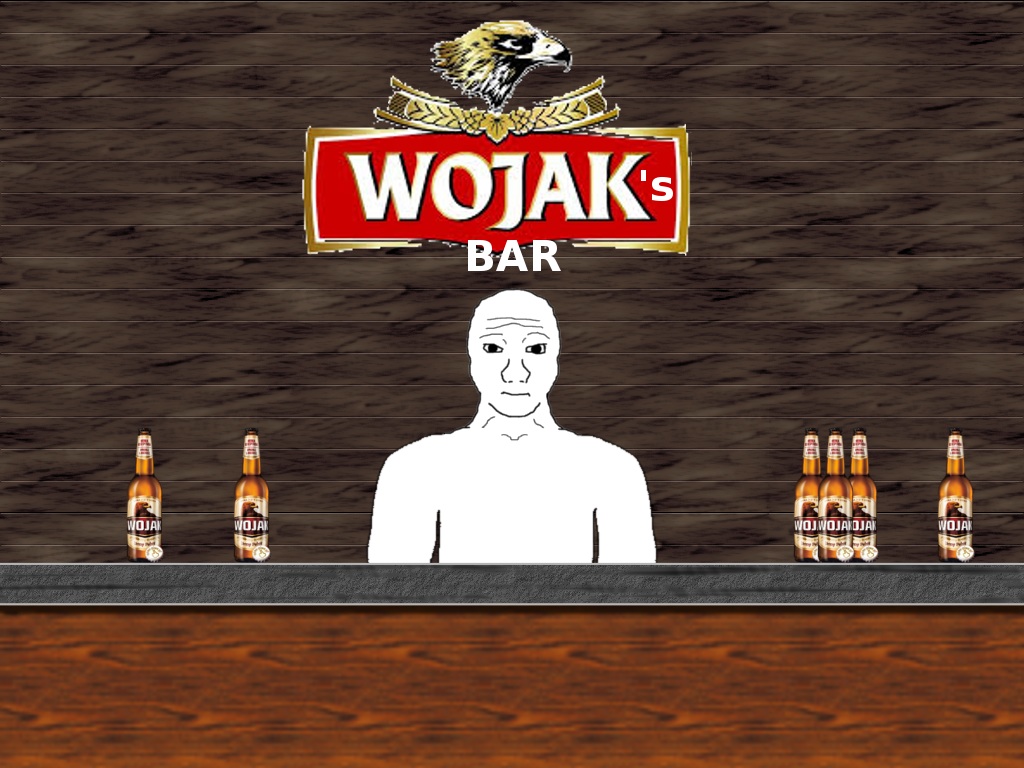 Wojaks bar — Wojak meme