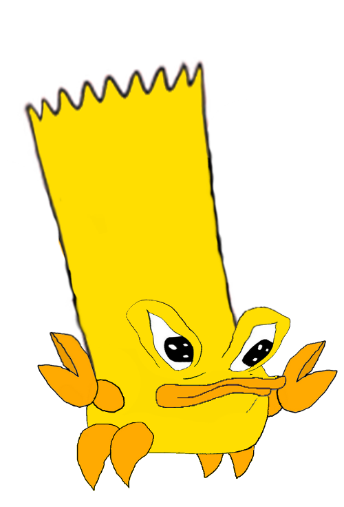 Bart snib — Reaction meme