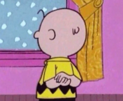 Charlie brown turned away Cali Pack 3 sticker — Sticker Packs meme
