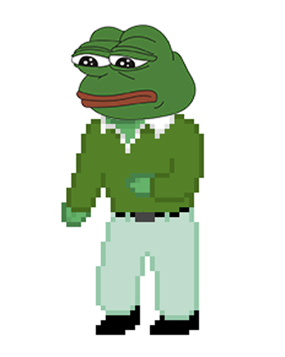 Pepe sad dancing carlton — Pepe meme