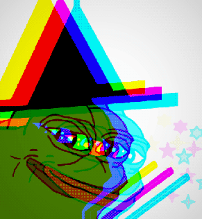 Pepe holo wizard — Pepe meme