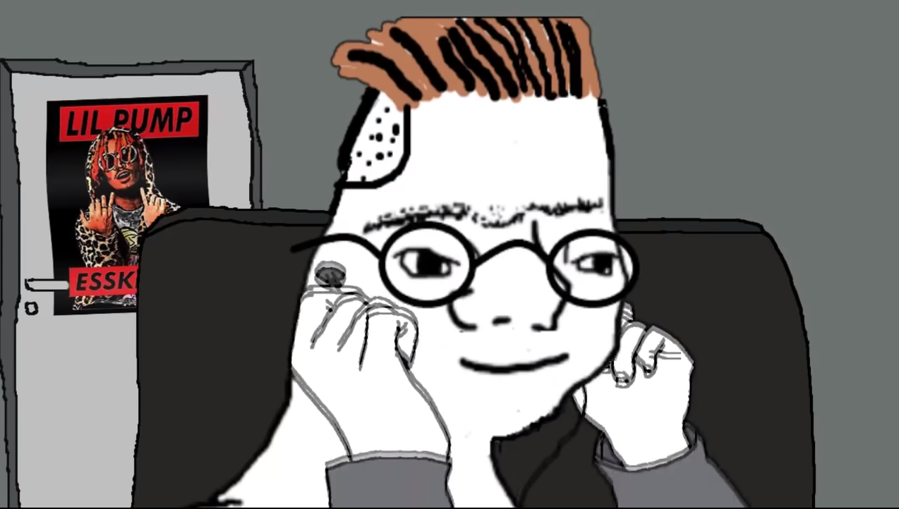 Zoomer listens to lil pump — Zoomer meme