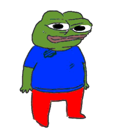 Pepe looking around — Pepe meme