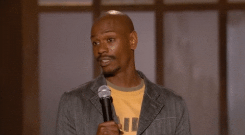 Dave Chapelle Word? — Reaction meme
