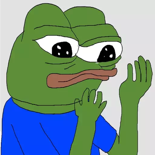 Applause Frog Friends sticker — Sticker Packs meme