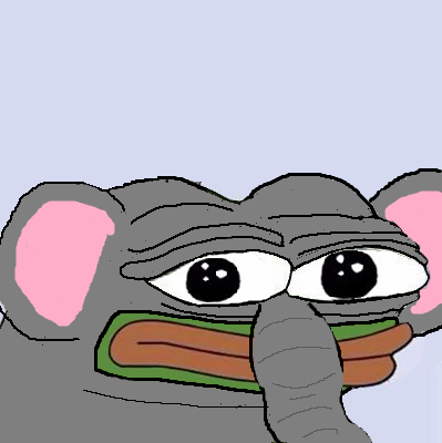 Pepe elephant costume — Pepe meme