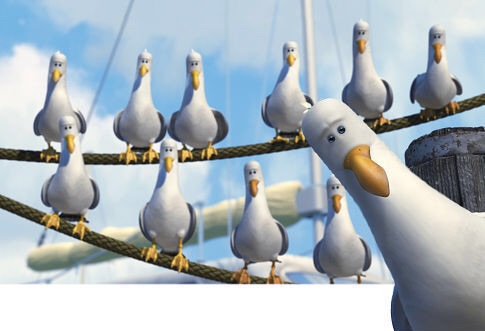 Finding Nemo Seagulls meme template — Templates meme