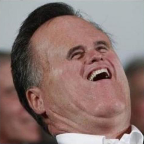 Mitt romney small face — Reaction meme