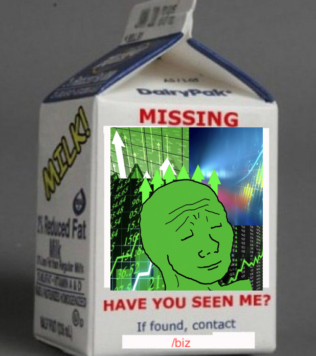 Green wojak missing milk carton — Wojak meme