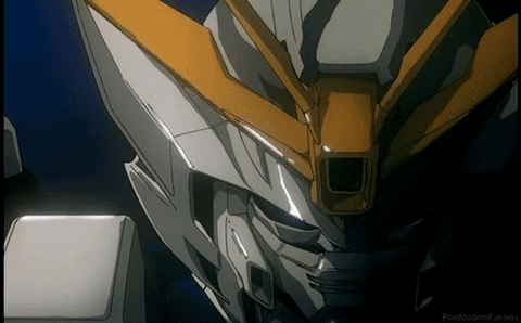Gundam Eyes Light Up — Reaction meme