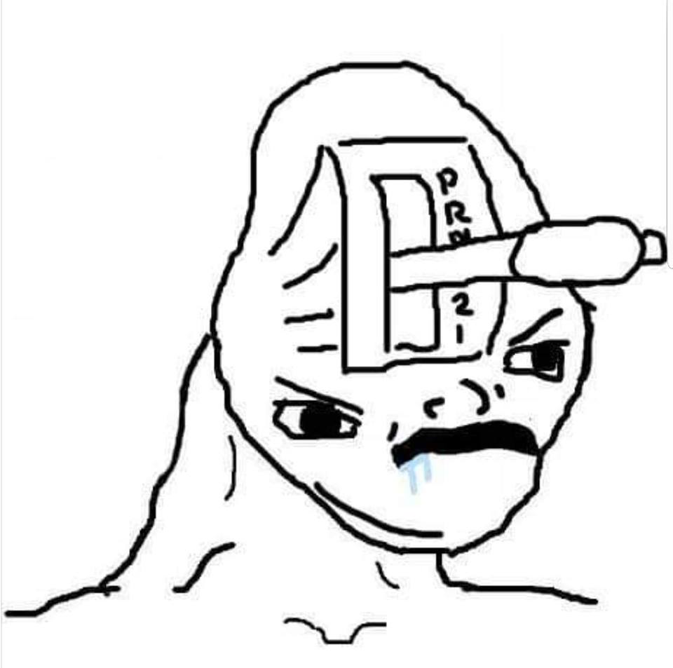 Brainlet gear shift — Brainlet meme