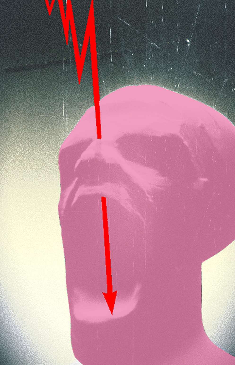 Pink 3d graph guy — Reaction meme
