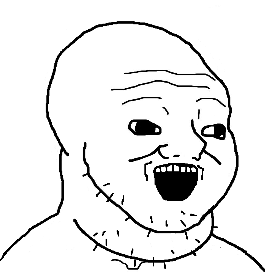 Brainlet soy boy — Brainlet meme