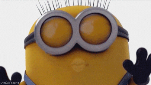 Minion Kiss — Reaction meme