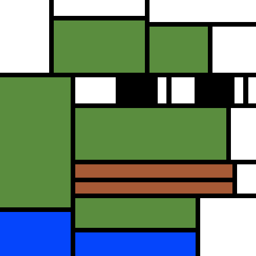 Pepe square modern art — Pepe meme
