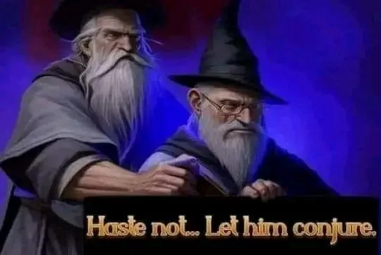 Hold up let him cook — Reaction meme