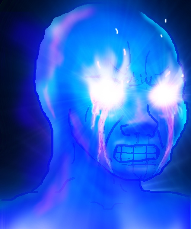Pink wojak blue flame — Wojak meme