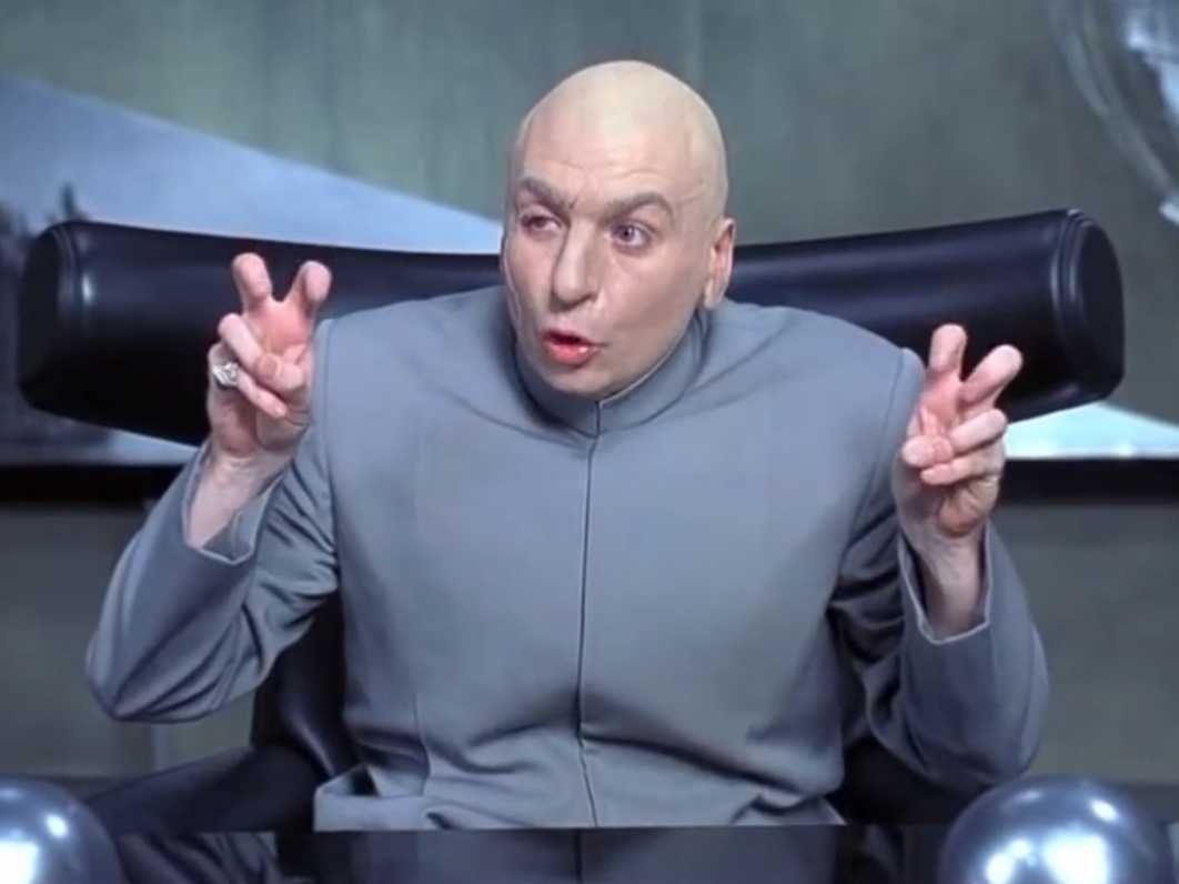 Dr Evil Quotes meme template — Templates meme