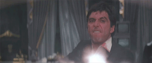 Say Hello to My Little Friend!" (Firing) — Reaction meme