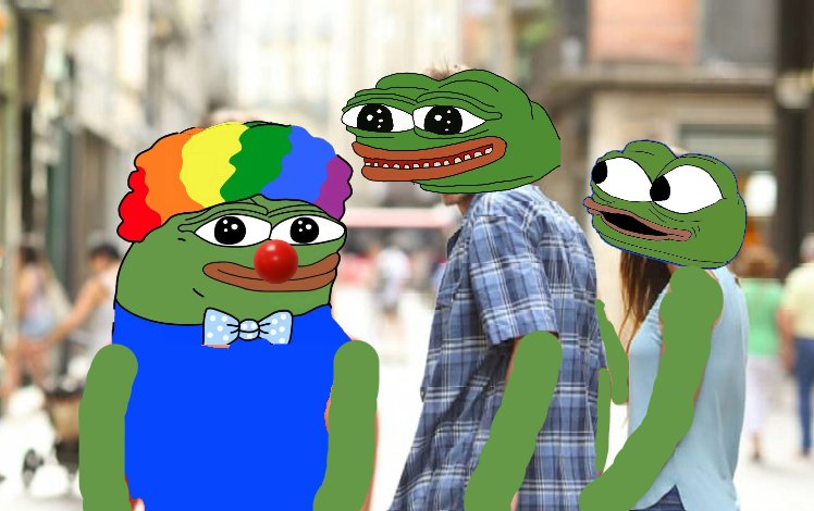 Pepes checks out pepe — Pepe meme