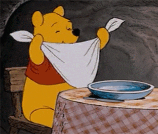 Winnie The Pooh Ready To Eat — Reaction meme