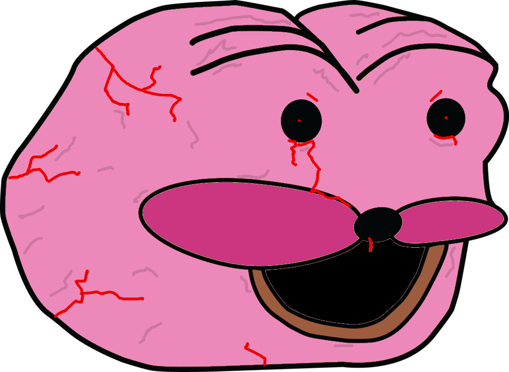 Pink spurdo — Wojak meme