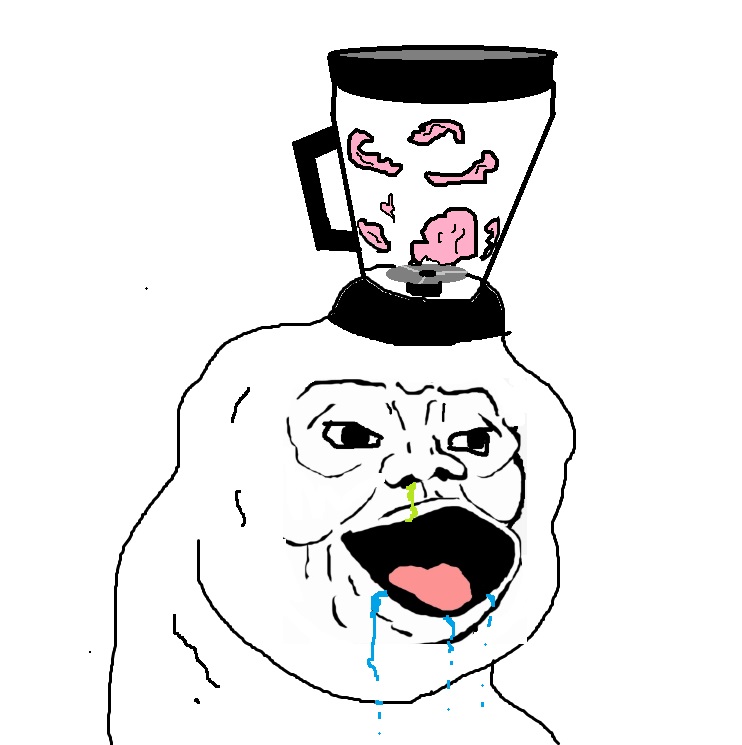 Brainlet blender brain — Brainlet meme