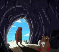 Bobo going to sleep in cave — Bobo meme