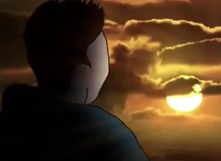 Wojak bloomer watches sunset — Wojak meme