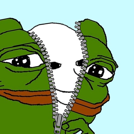 Pepe unzips — Pepe meme