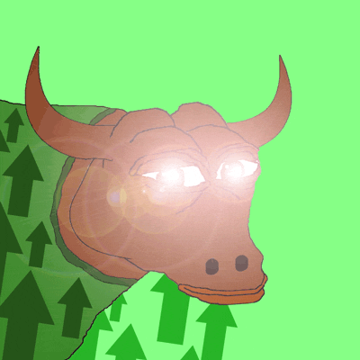 Pepe bull green arrows — Pepe meme