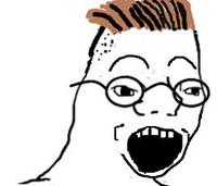 Zoomer soy boy suprised — Zoomer meme