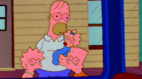 Pink wojak simpsons — Wojak meme