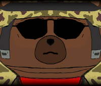 Bobo military helmet — Bobo meme