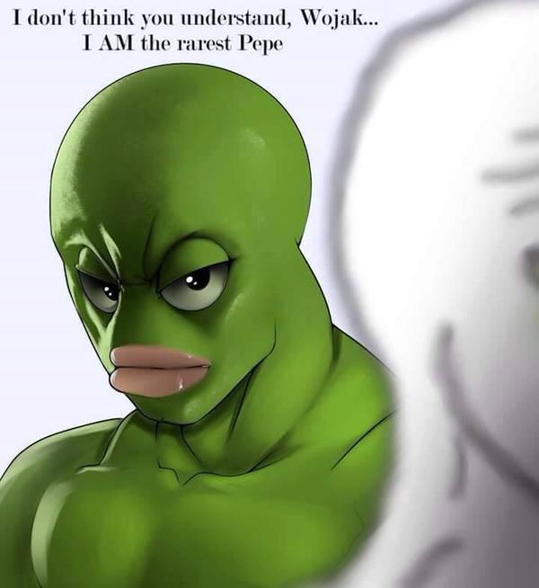 Pepe rare and ripped — Pepe meme
