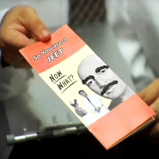 Jeet card Jeet Degen sticker — Sticker Packs meme