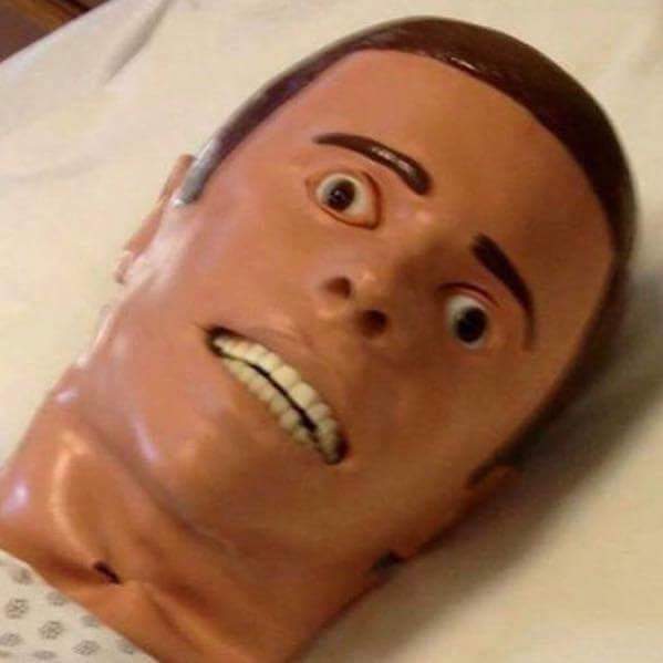 Manequin head — Reaction meme