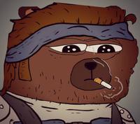 Bobo smoking cigarette — Bobo meme